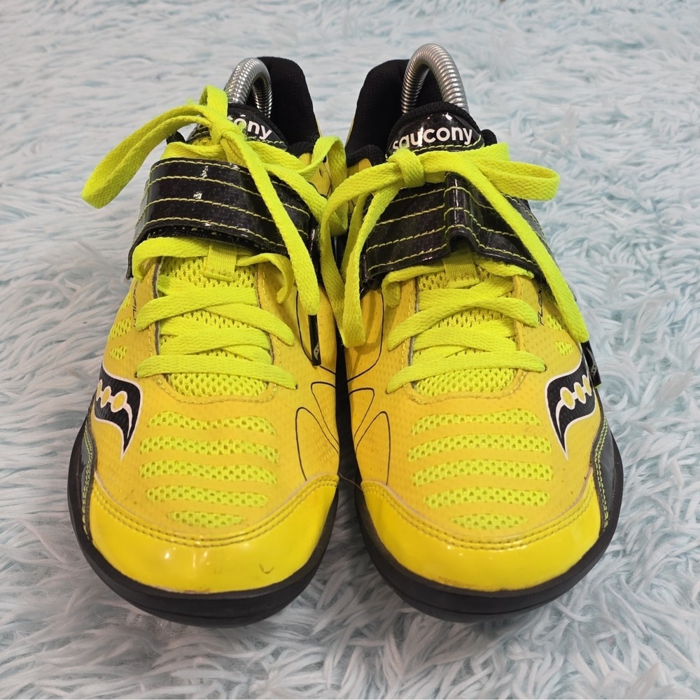 Saucony Unleash SD Men's 8.5 Track & Field Throwing Shoes Yellow Black 20192-1